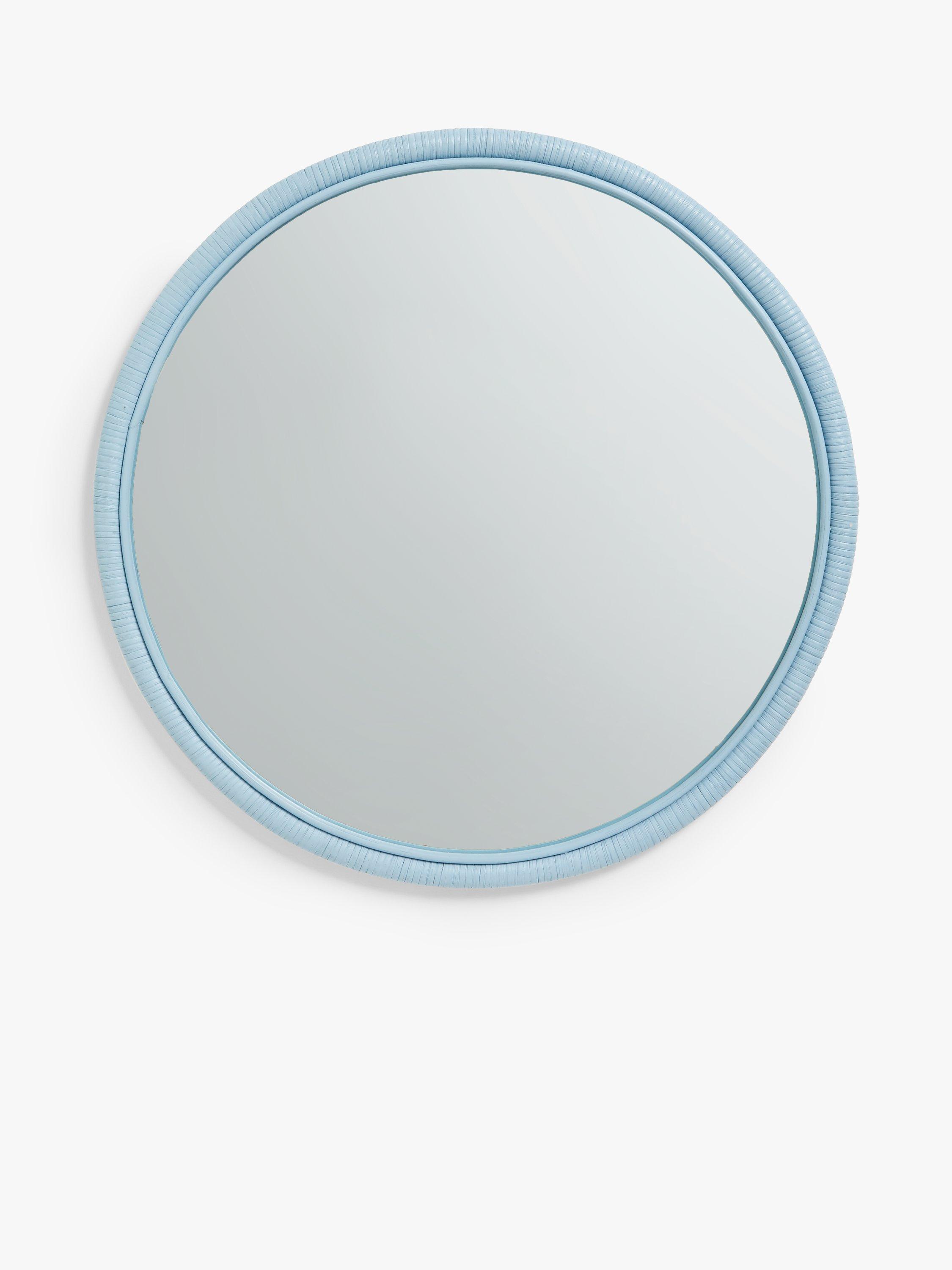 John Lewis Rattan Round Wall Mirror, 60cm
