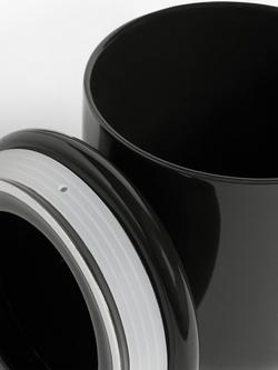 John Lewis Fine China Kitchen Storage Jar, 650ml - view 2, Black