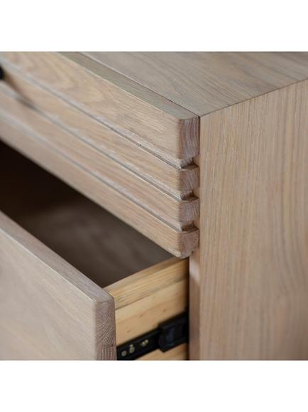 Gallery Direct Okayama 6 Drawer Chest, Natural - view 2, Natural
