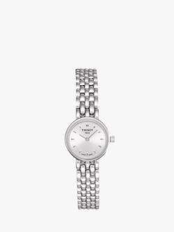 Tissot T0580091103100 Women's Lovely Bracelet Strap Watch, Silver, Silver