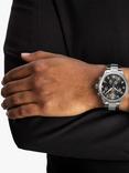 Tissot T1166171105701 Men's Chrono XL Classic Chronograph Date Bracelet Strap Watch, Silver/Black
