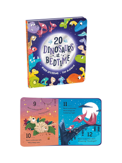 Twenty Dinosaurs at Bedtime Children's Book