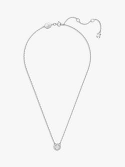 Swarovski Constella Crystal Pendant Necklace, Silver - view 2, Silver