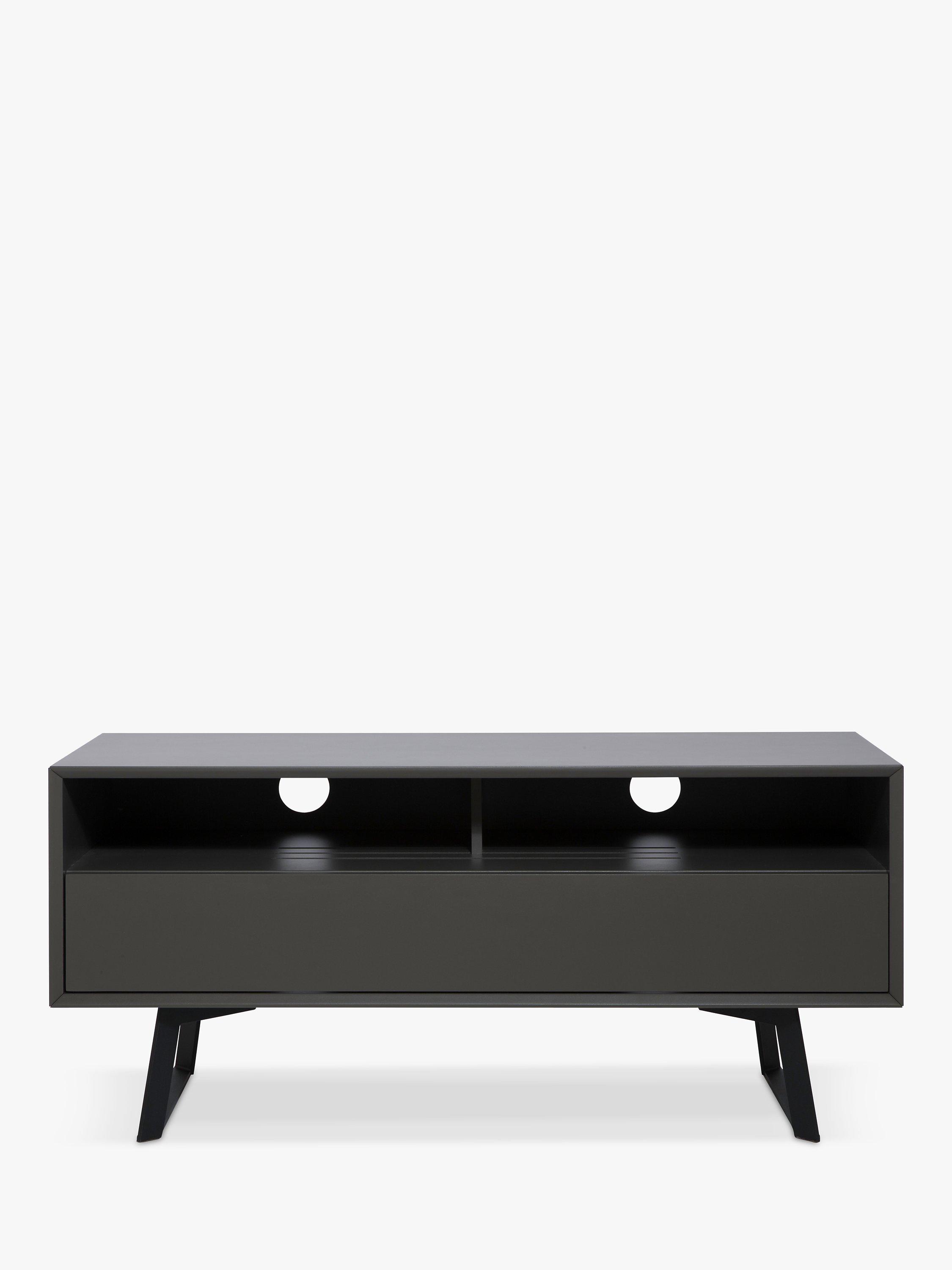 Alphason Carbon 1200mm TV Stand for TVs up to 55”, Grey
