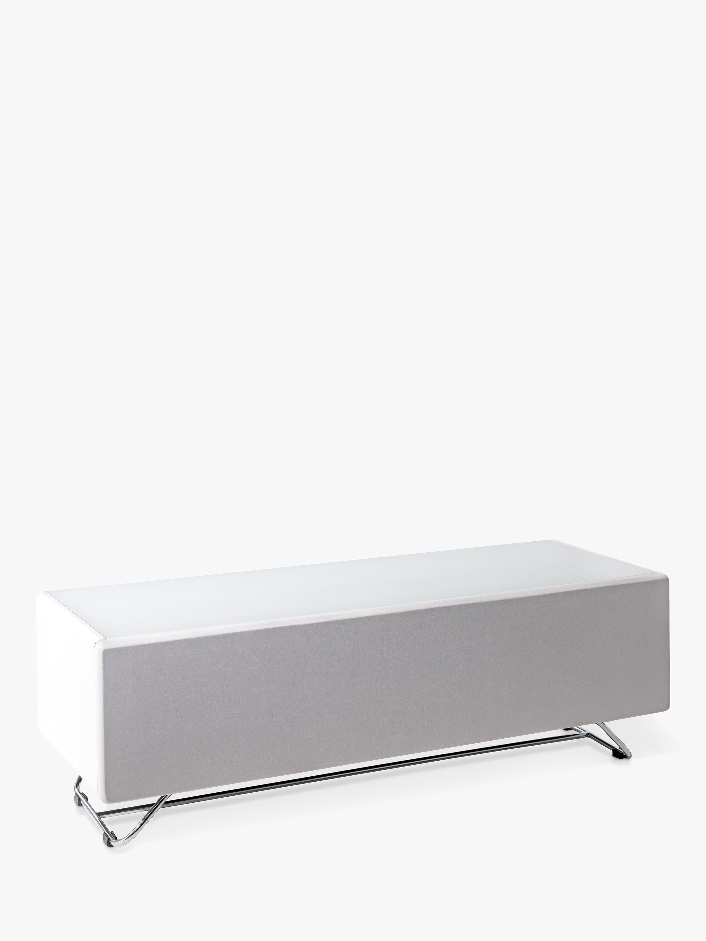 Alphason Chromium Concept 1200mm TV Stand for TVs up to 50", White