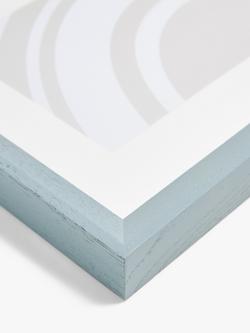 John Lewis Isla Multi-aperture Photo Frame & Mount, 3 Photo, 5 x 7" (13 x 18cm), FSC-Certified (Oak Wood) - view 2, Grey