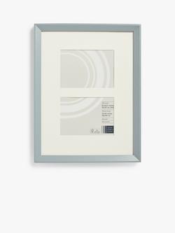 John Lewis Isla Double Photo Frame & Mount, 5 x 7" (13 x 18cm), FSC-Certified (Oak Wood), Grey