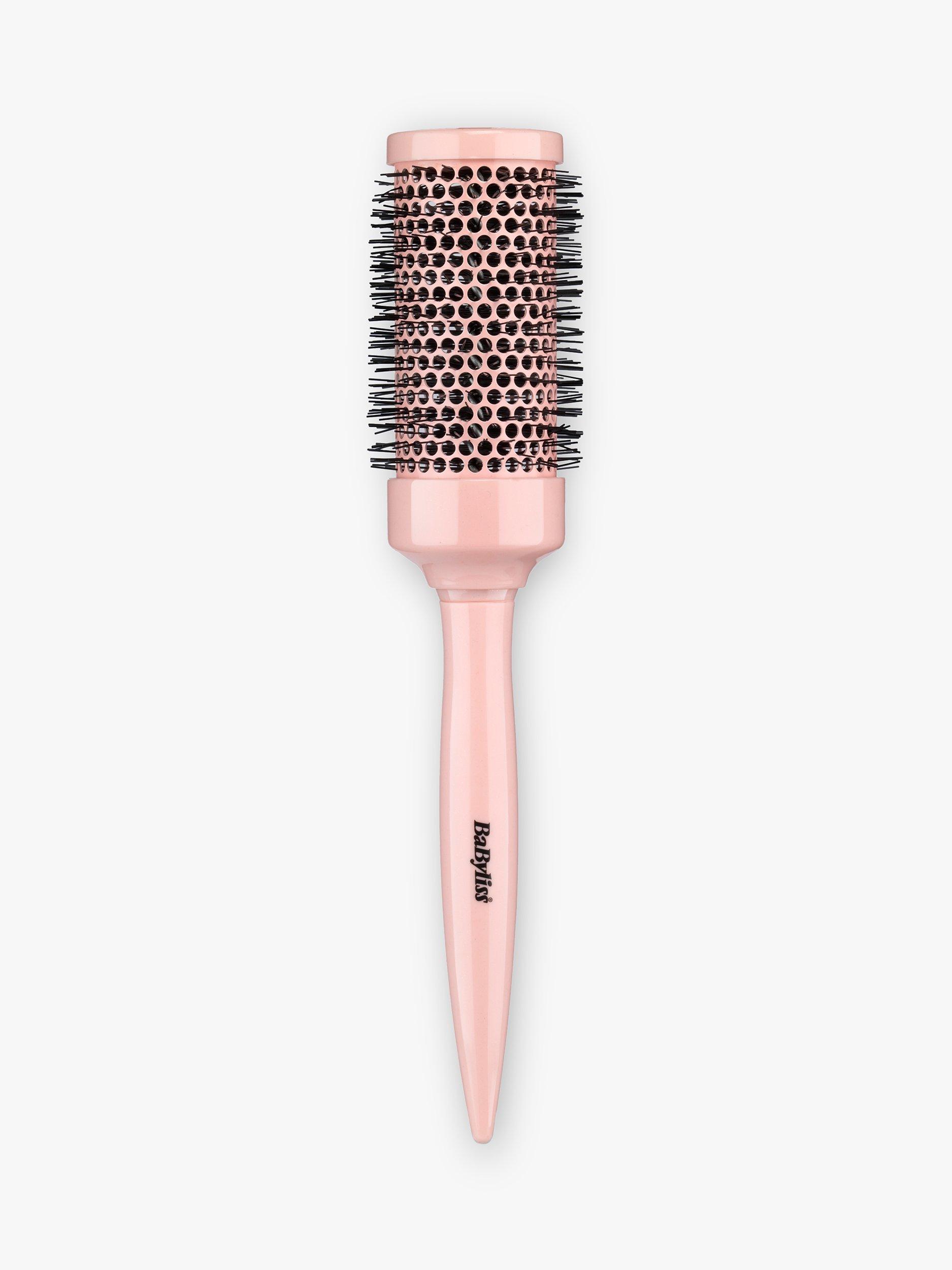 Product image 1 of 4, which shows BaByliss Round Thermal Brush Hair Styler Accessory, Rose Blush