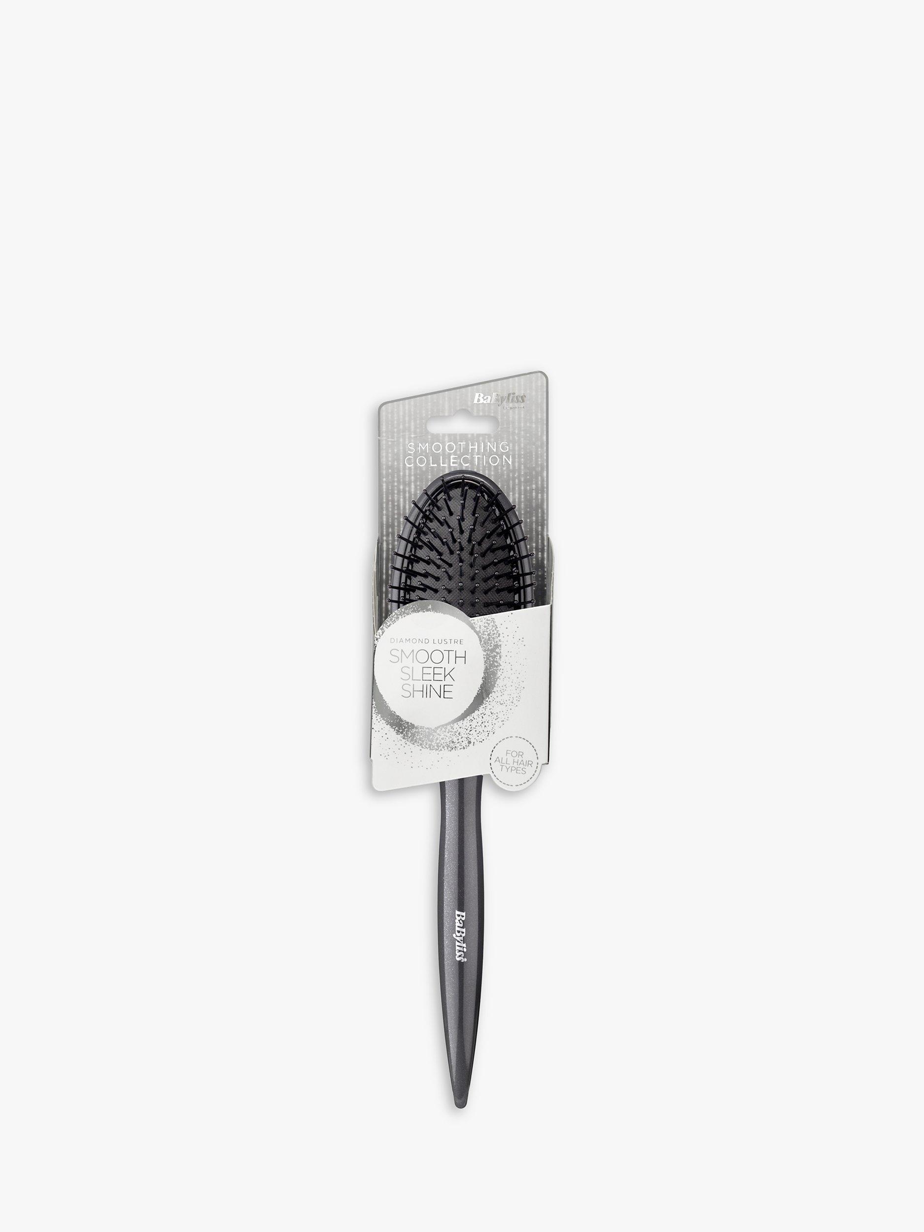 Product image 2 of 4, which shows BaByliss Diamond Cushion Brush Hair Styler Accessory, Black