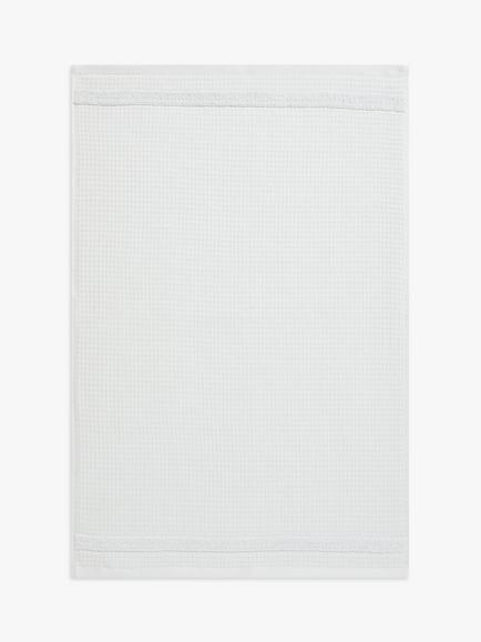 John Lewis Terry Cotton Waffle Tea Towel, Grey
