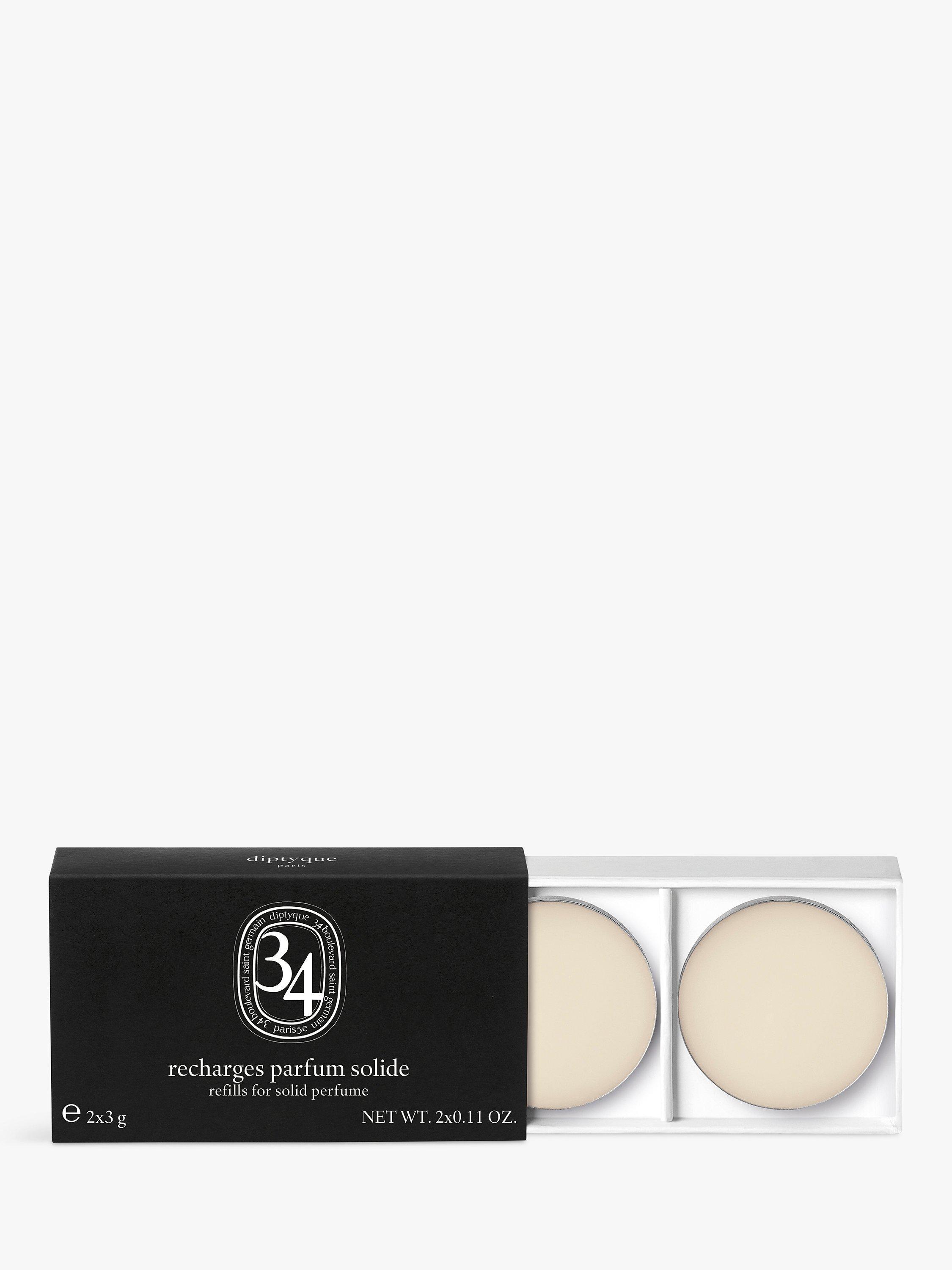 Diptyque 34 Boulevard Saint Germain Solid Perfume Refill, 2 x 3g