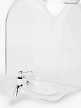 John Lewis Plastic Drinks Dispenser, 7.4L, Clear