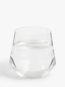 John Lewis Plastic Picnic Tumbler, 400ml, Clear - view 2, Clear