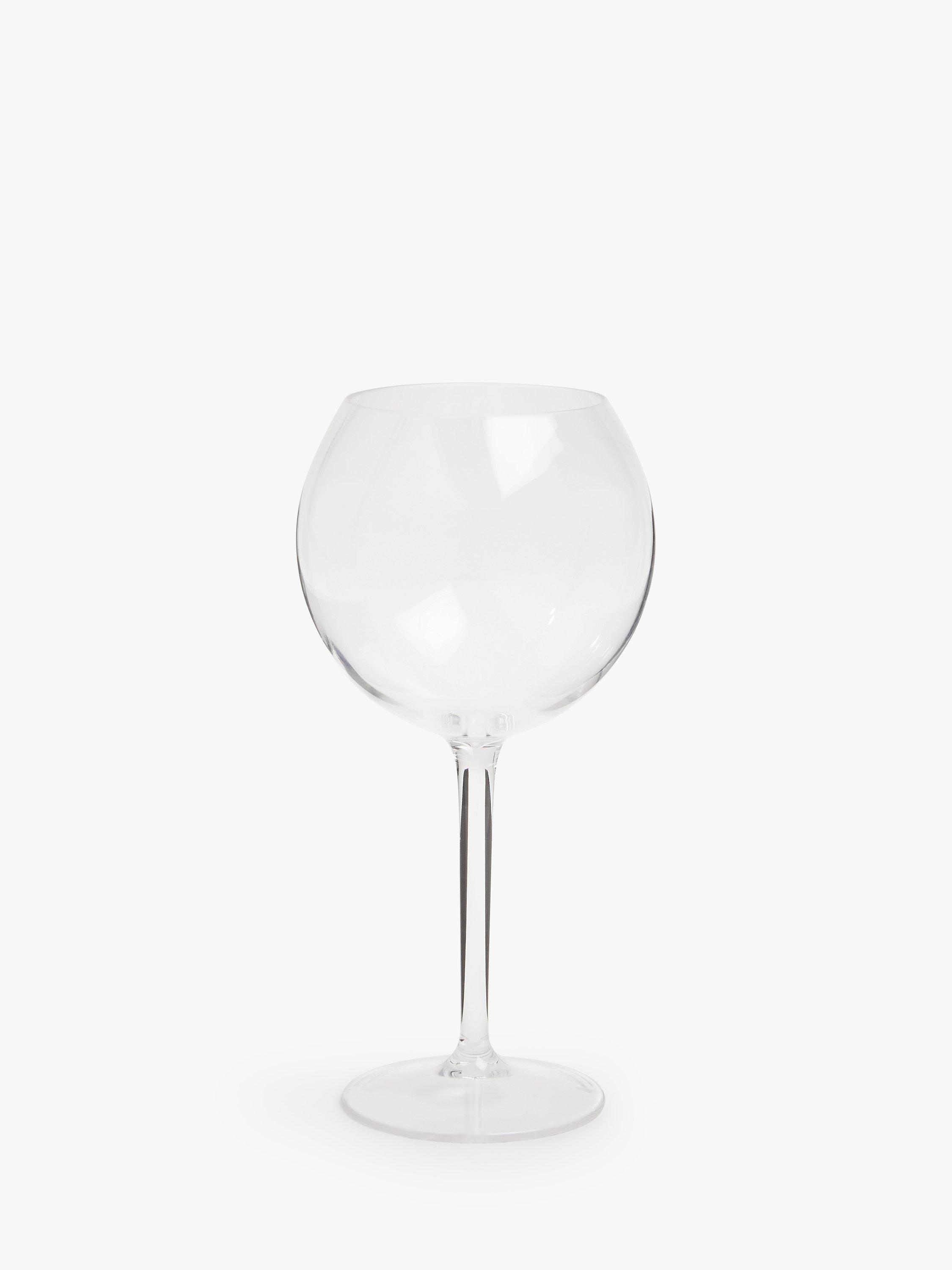John Lewis ANYDAY Plastic Picnic Gin Glass, 591ml, Clear