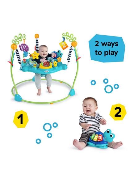 Baby Einstein Ocean Explorers Curiosity Cove 2-in-1 Activity Jumper - view 2, Multi