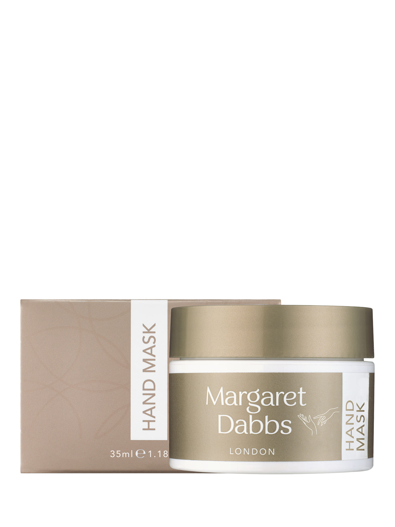 Product image 2 of 5, which shows Margaret Dabbs PURE Overnight Hand Mask, 35ml