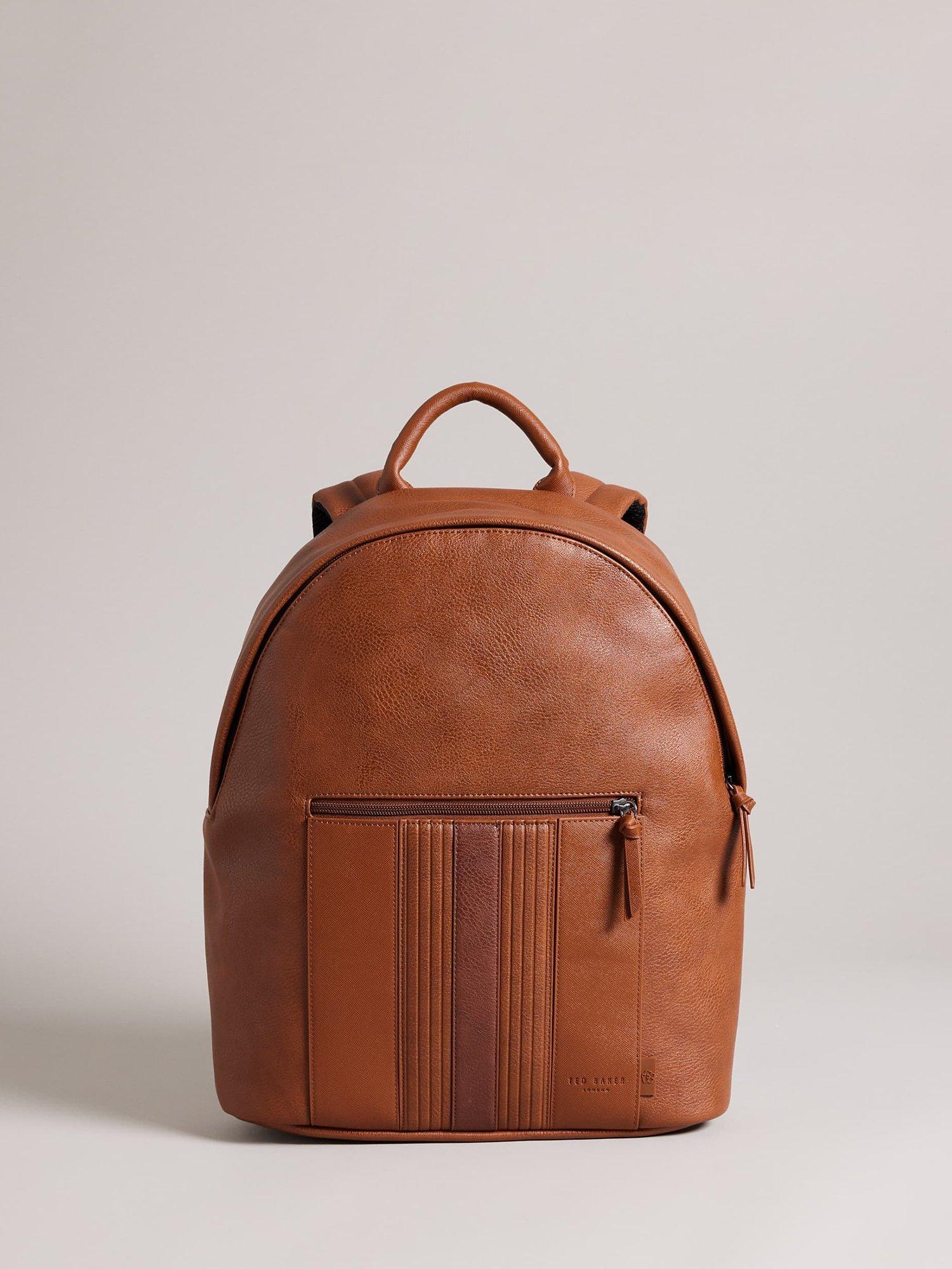 Ted baker mens leather backpack online