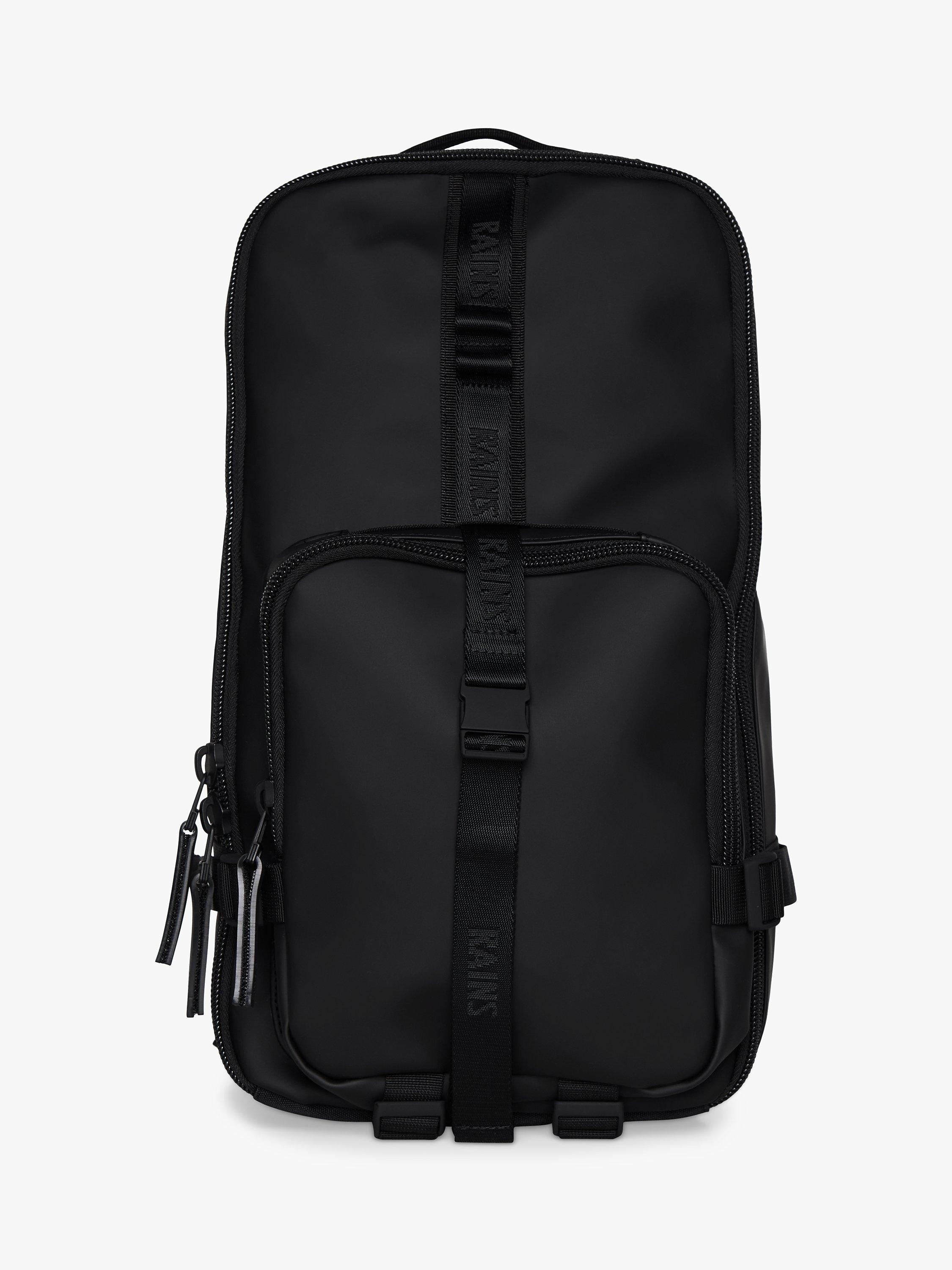 Rains Trail Waterproof Rucksack, Black