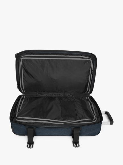 Eastpak Transit'R 2-Wheel 67cm Medium Suitcase - view 2, Triple Denim