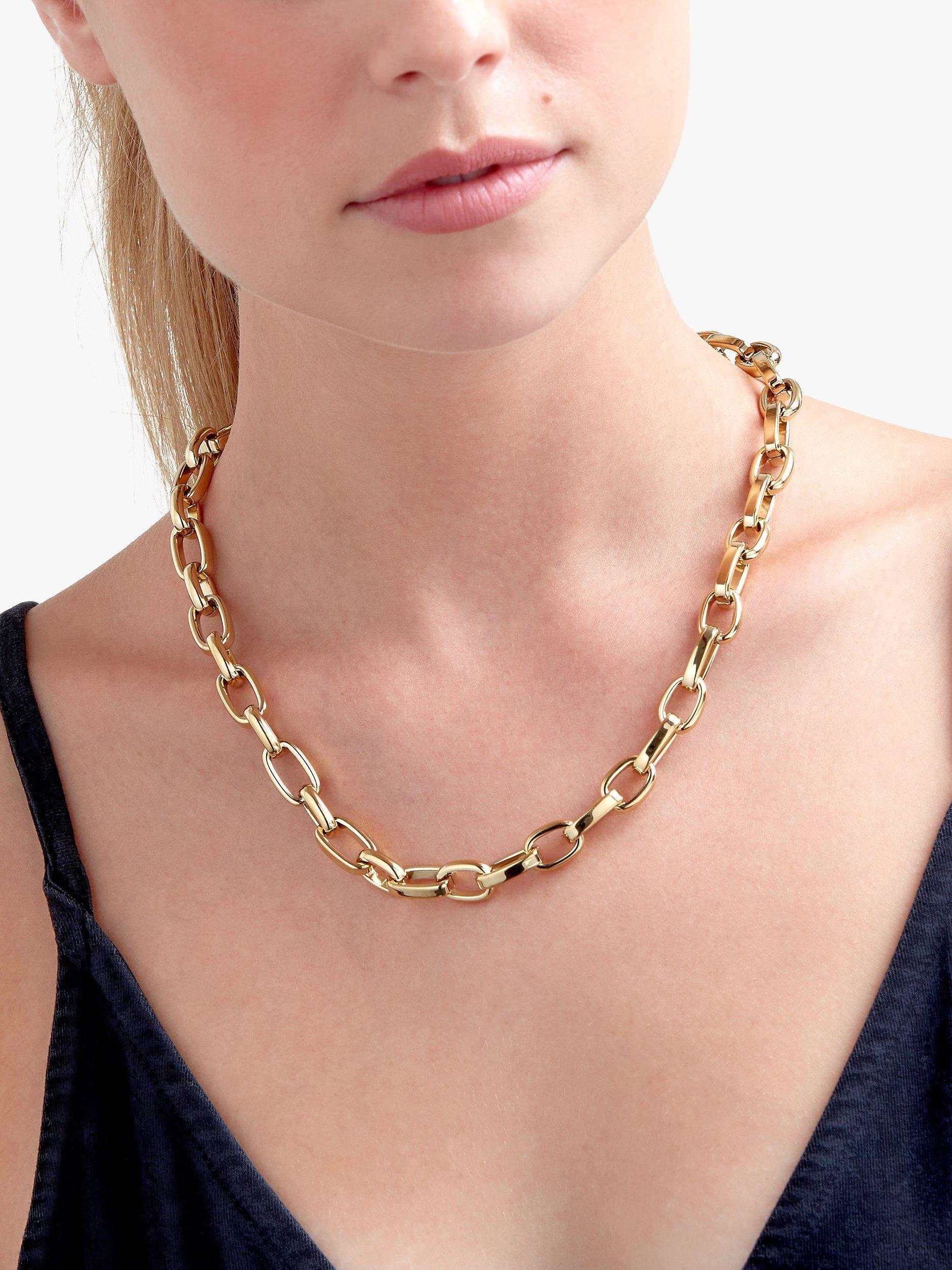 Melissa Odabash Chunky Chain Necklace, Gold