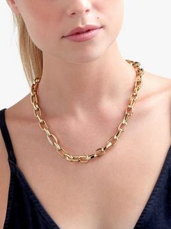 Melissa Odabash Chunky Chain Necklace, Gold - view 2, Gold