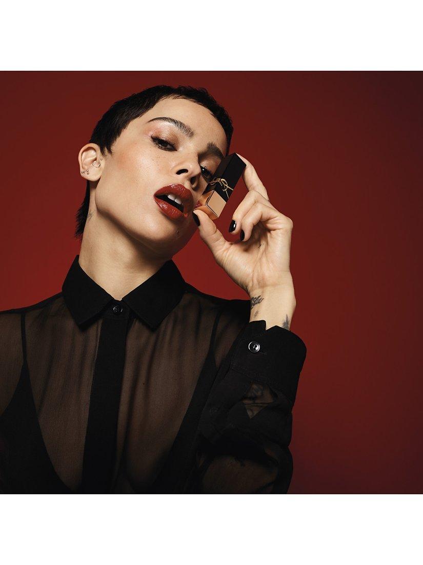 Product image 5 of 6, which shows Yves Saint Laurent Rouge Pur Couture The Bold Lipstick, 08 Fearless Carnelian