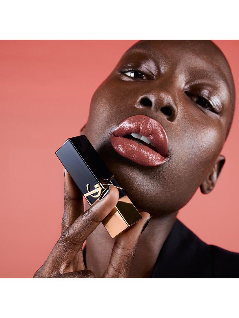 Product image 3 of 6, which shows Yves Saint Laurent Rouge Pur Couture The Bold Lipstick, 10 Brazen Nude