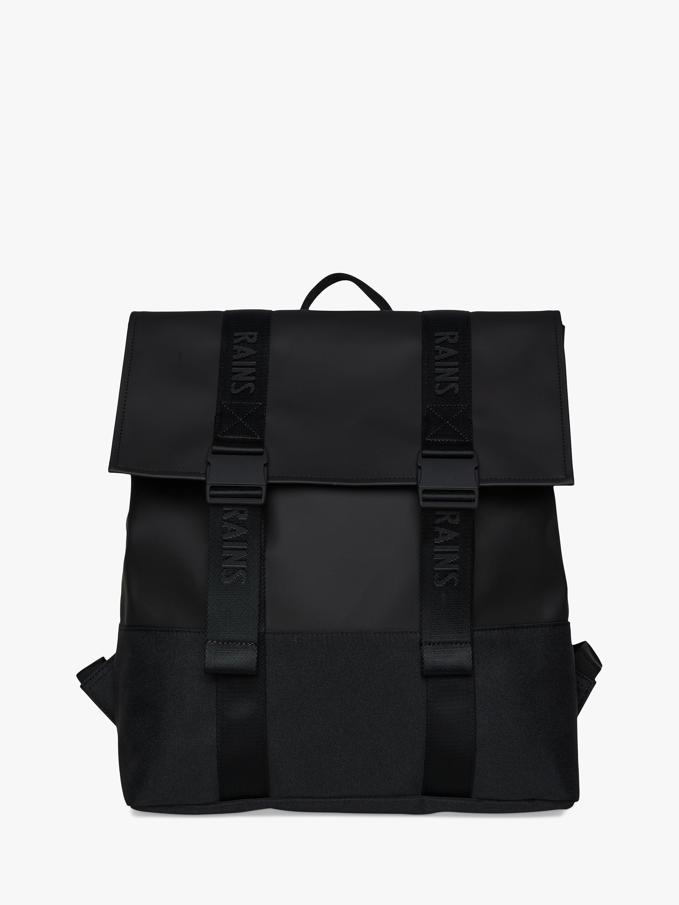Rains Trail MSN Waterproof Backpack, Black