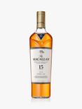 The Macallan 15 Year Old Single Malt Scotch Whisky, 70cl