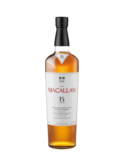 The Macallan 15 Year Old Single Malt Scotch Whisky, 70cl - view 2, 