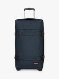 Eastpak Transit'R 2-Wheel 79cm Large Suitcase, Triple Denim