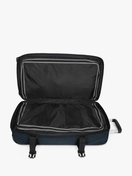 Eastpak Transit'R 2-Wheel 79cm Large Suitcase - view 2, Triple Denim