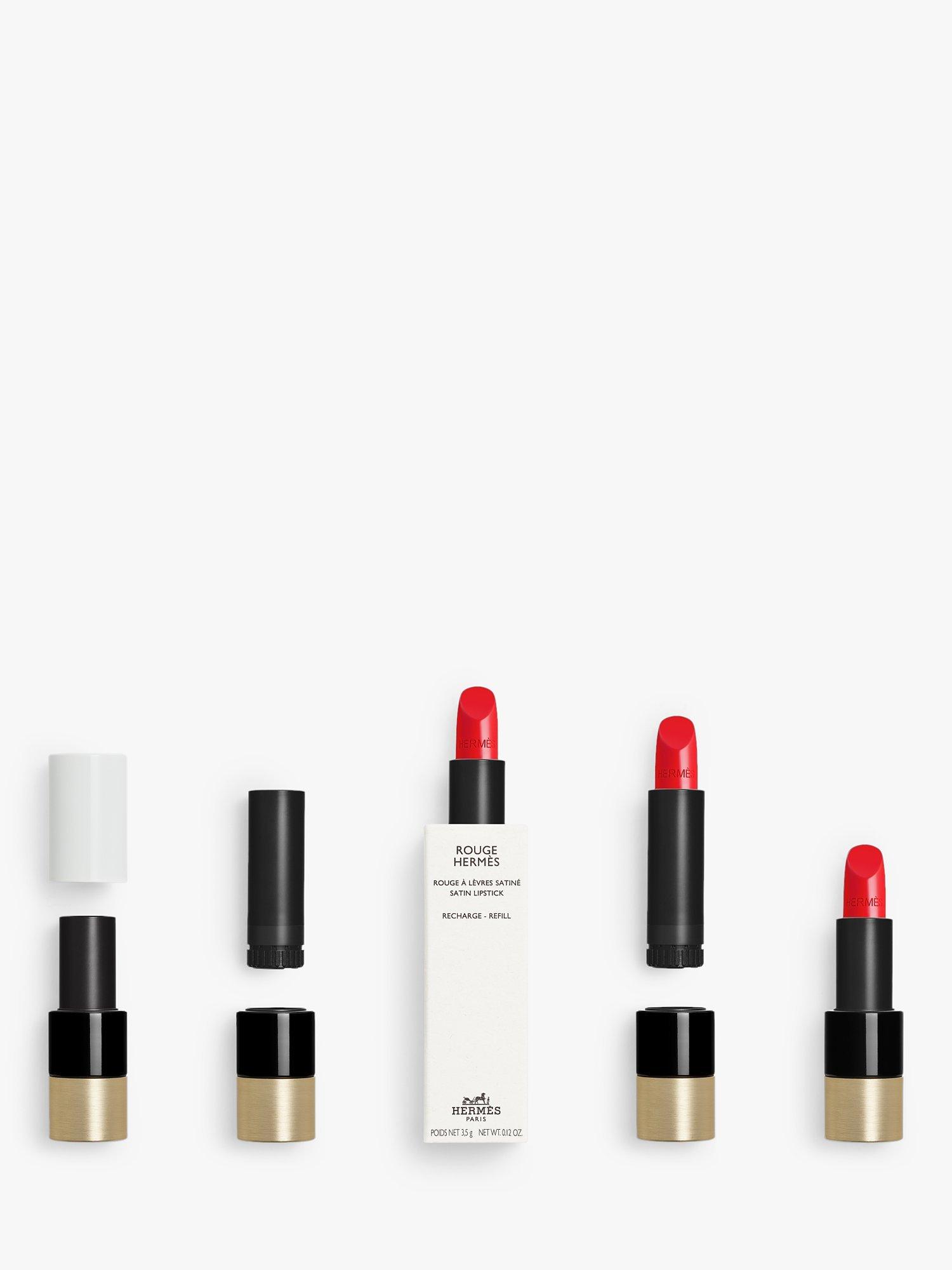 Product image 5 of 10, which shows Hermès Rouge Hermès Satin Lipstick, Refill 82 Rouge Vigne