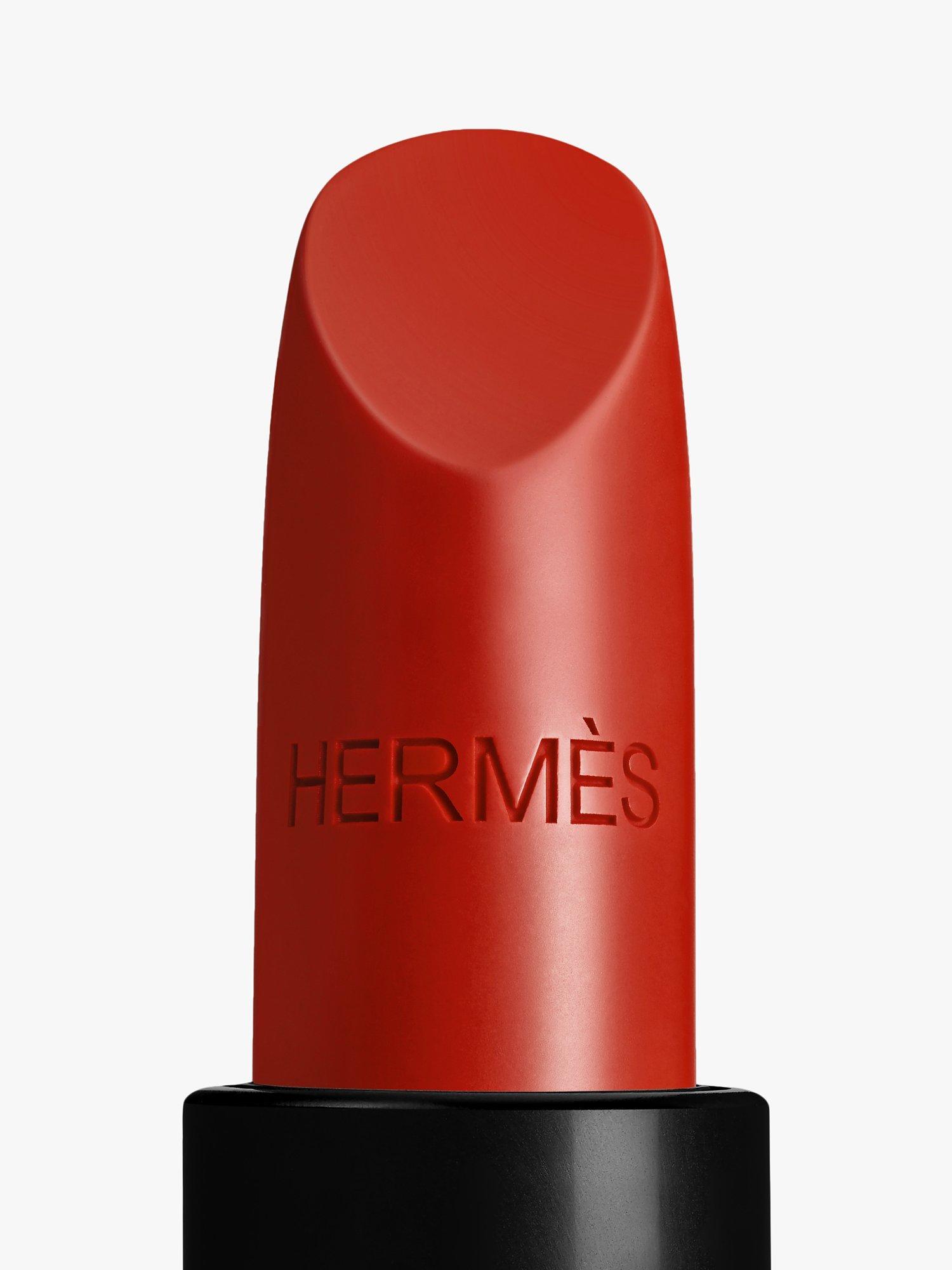 Product image 2 of 9, which shows Hermès Rouge Hermès Satin Lipstick, Refill 79 Rouge Erable