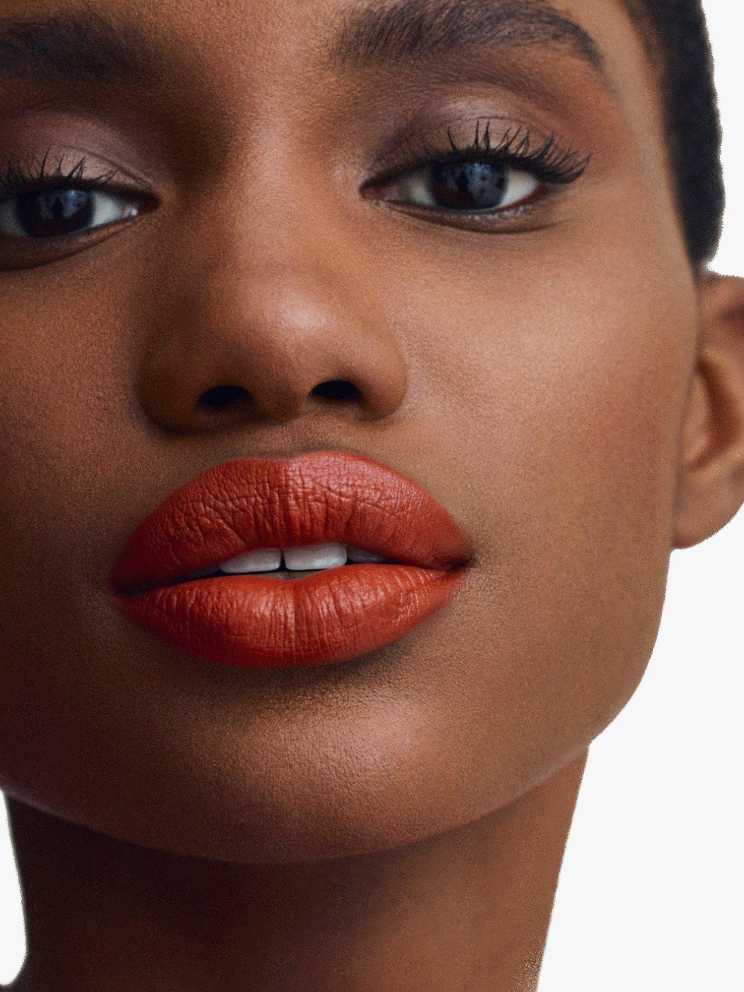 Product image 7 of 9, which shows Hermès Rouge Hermès Satin Lipstick, Refill 79 Rouge Erable
