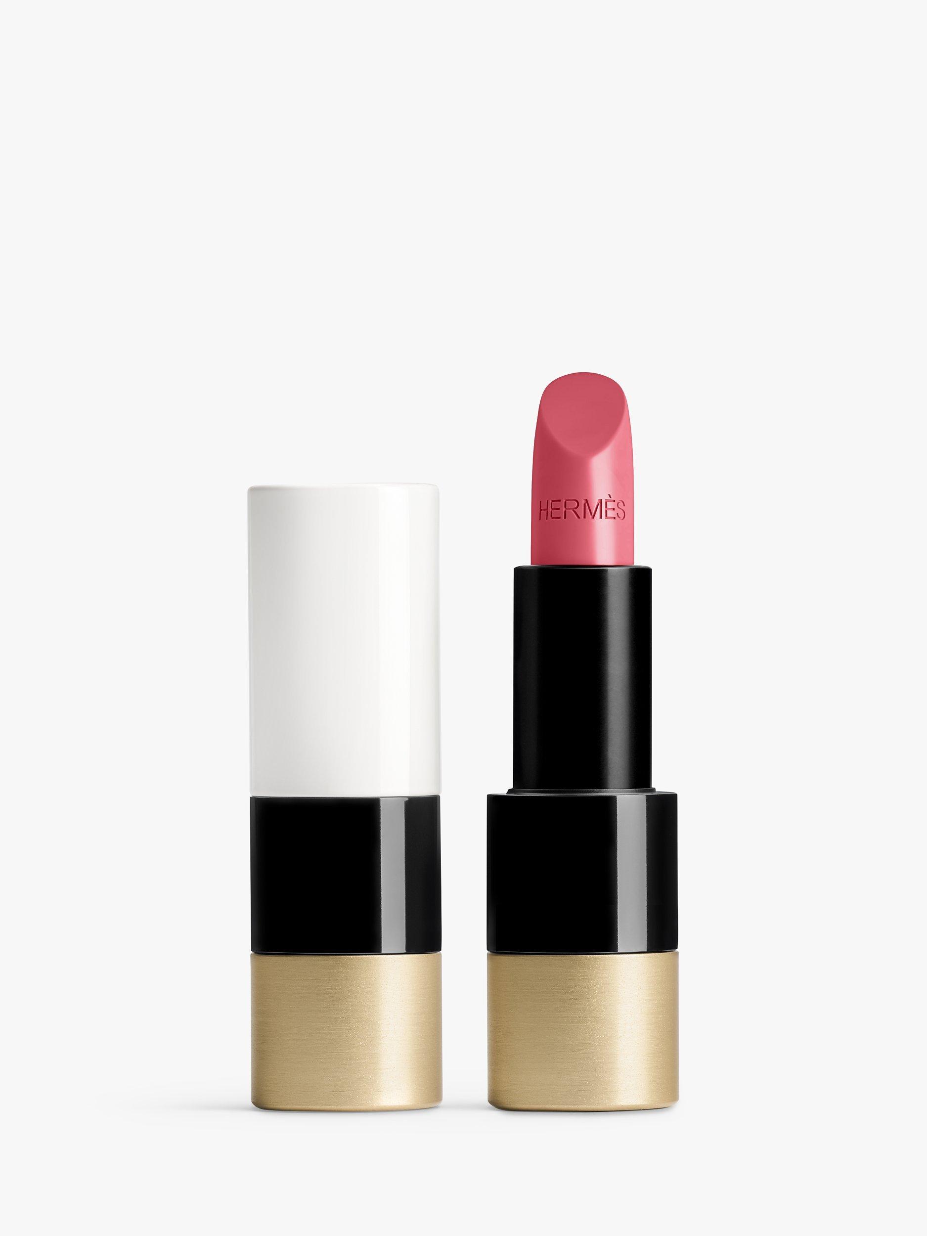 Product image 1 of 9, which shows Hermès Rouge Hermès Satin Lipstick, 19 Rose Bruyère