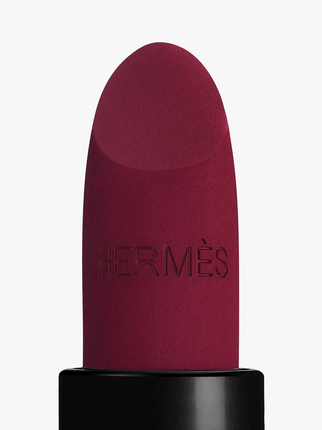 Product image 2 of 9, which shows Hermès Rouge Hermès Matte Lipstick, Refill, 97 Pourpre Figue