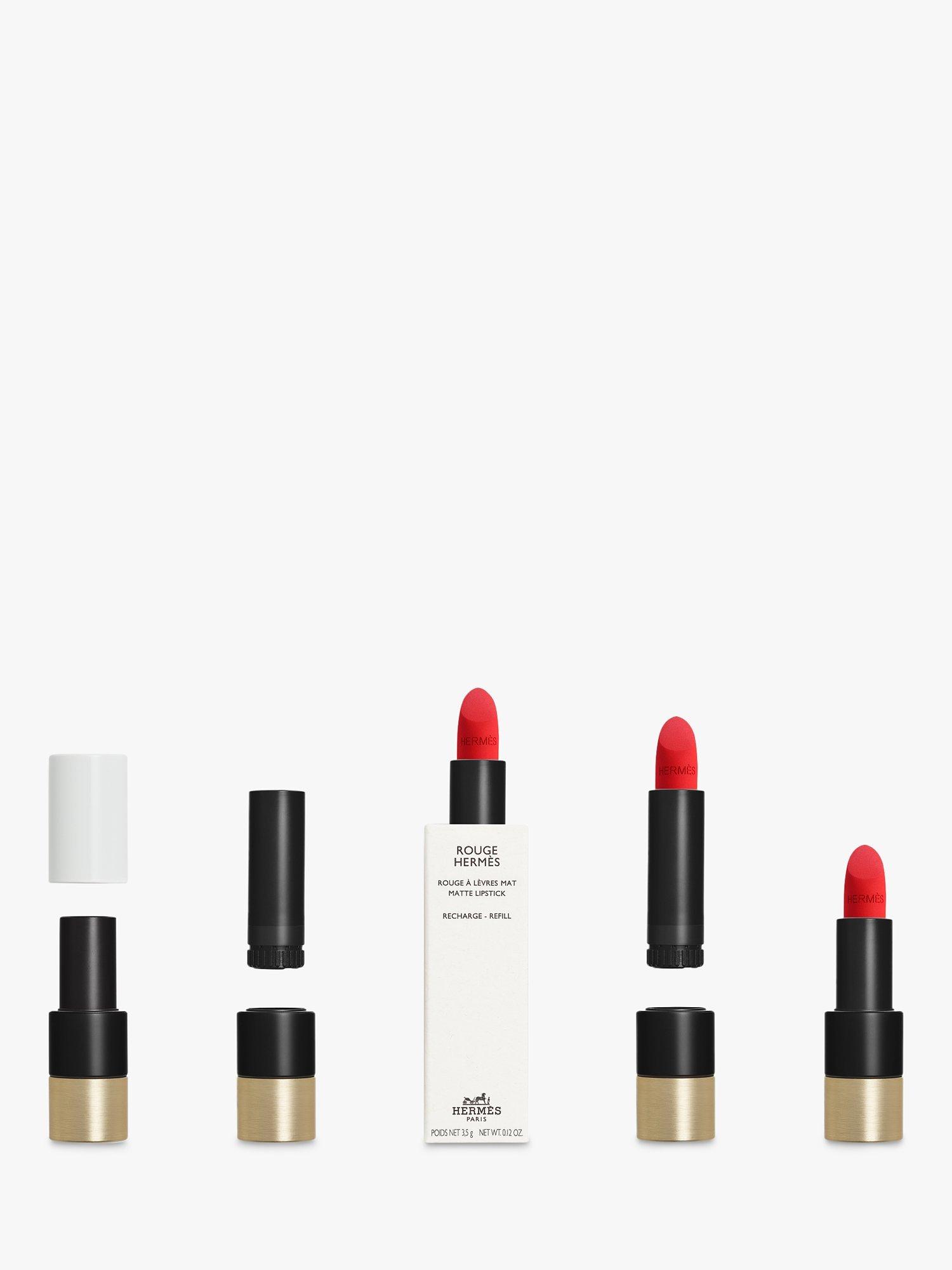 Product image 5 of 9, which shows Hermès Rouge Hermès Matte Lipstick, Refill, 97 Pourpre Figue