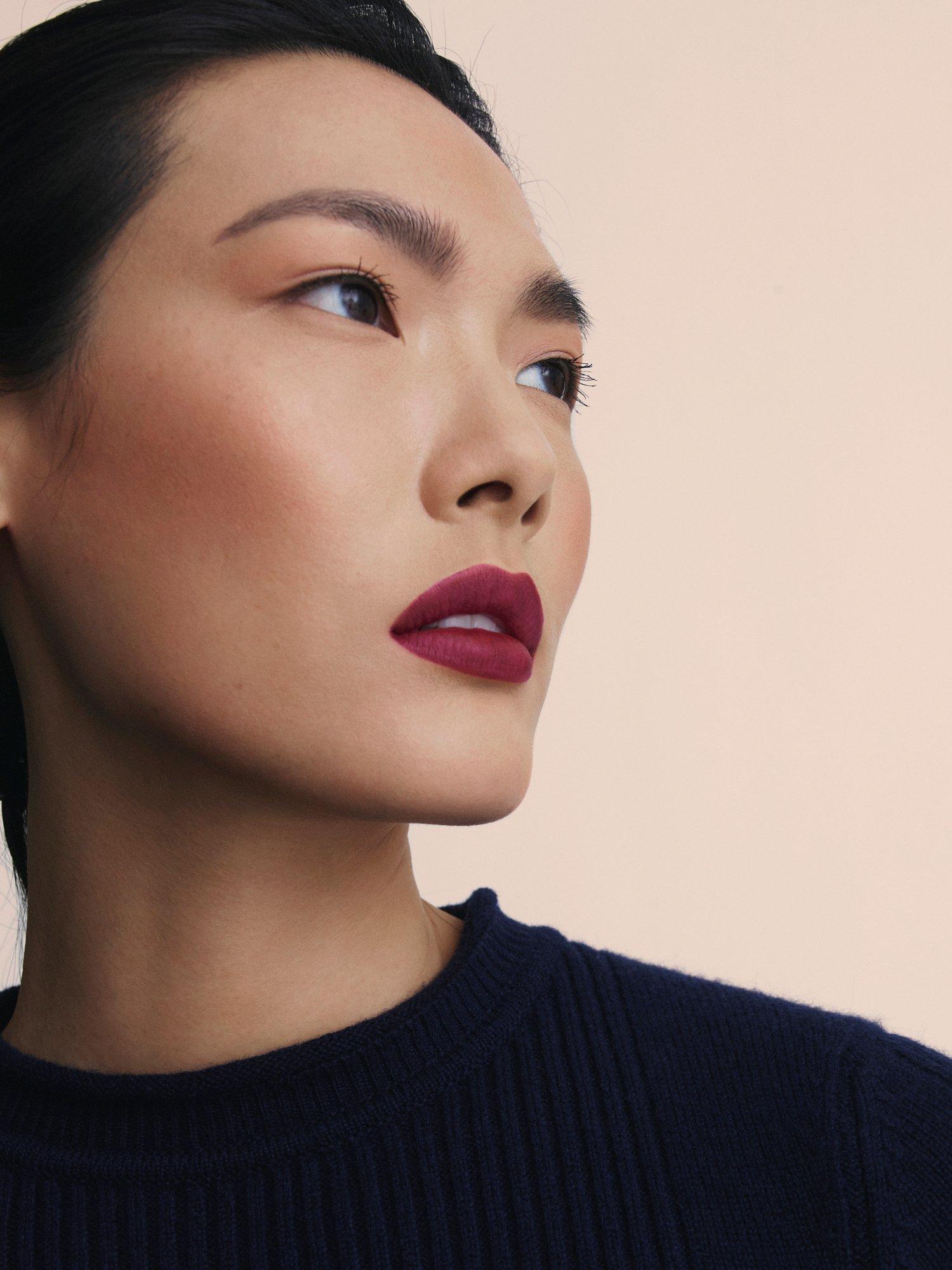 Product image 8 of 9, which shows Hermès Rouge Hermès Matte Lipstick, Refill, 97 Pourpre Figue