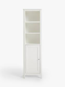 John Lewis Portsman Tallboy Bathroom Storage Cabinet - view 2, White