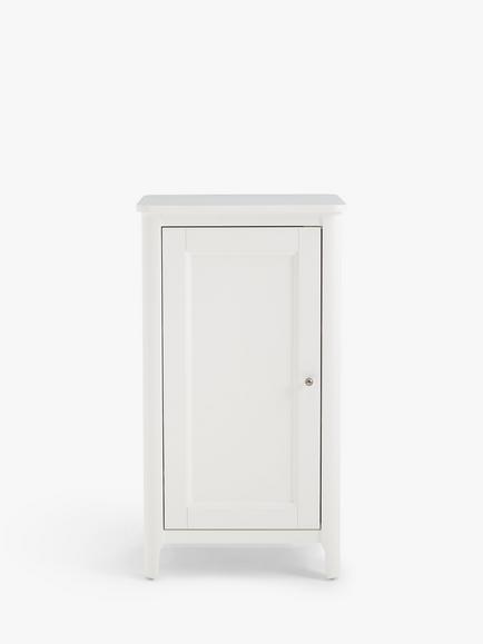 John Lewis Portsman Single Towel Cupboard - view 2, White