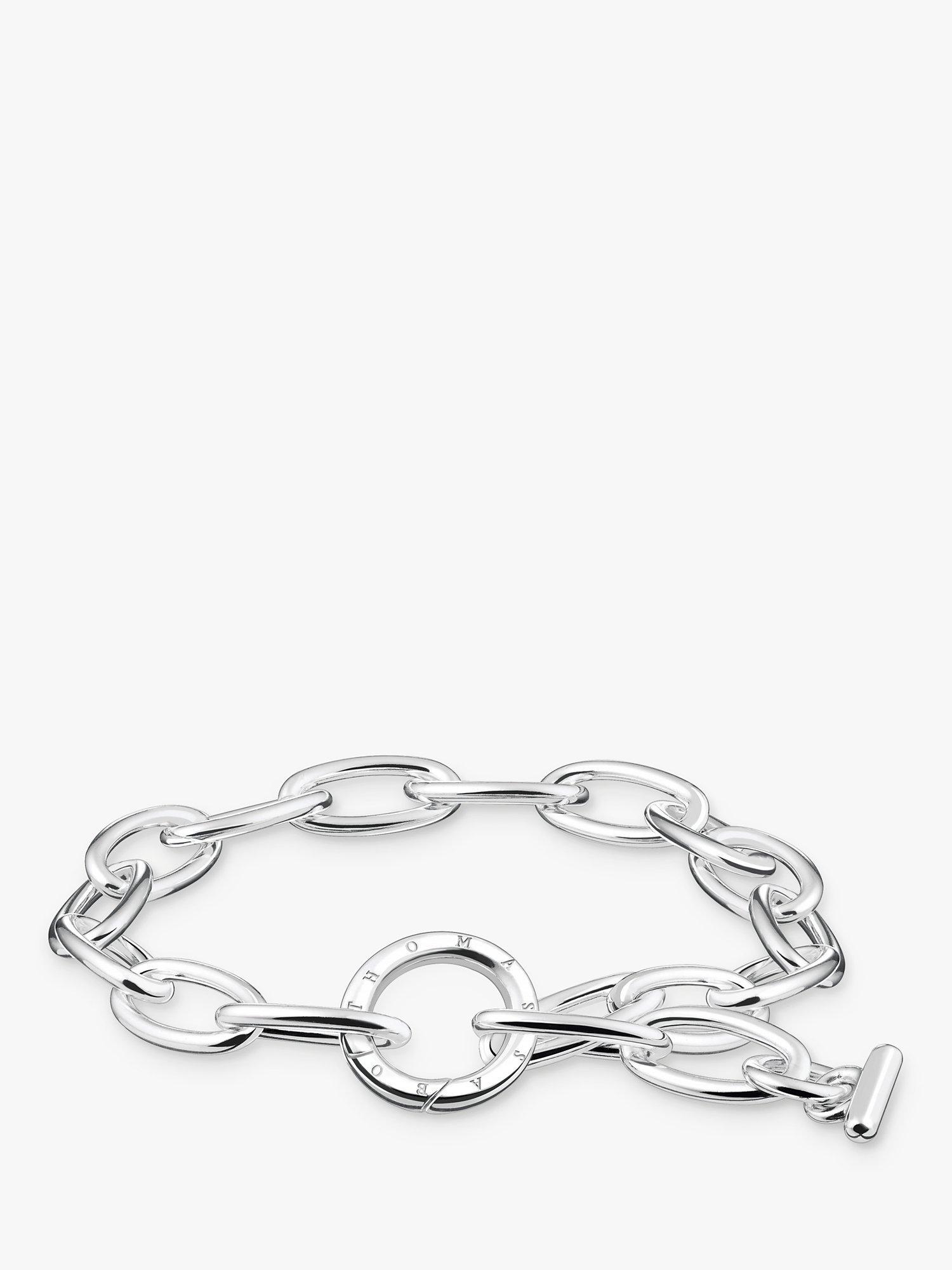 Product image 1 of 3, which shows THOMAS SABO Link Chain Bracelet, Silver