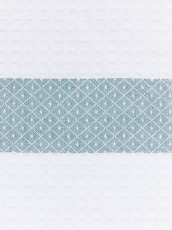 John Lewis Pattern Border Waffle Tea Towels, Pack of 3, Assorted - view 2, Multi