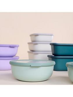 Mepal Cirqula Food Storage Bowl, 750ml - view 2, Nordic Sage