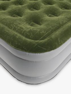 Outwell Flock Excellent Double Air Bed - view 2, Mid Green