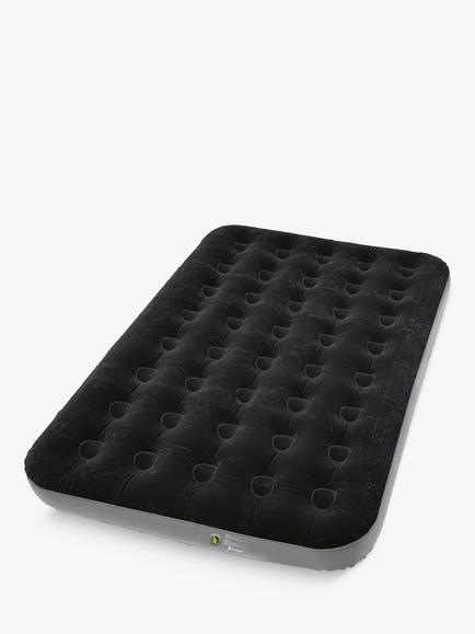 Outwell Classic Double Air Bed, Black, Black