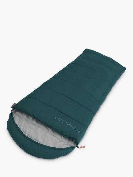 Easy Camp Moon Sleeping Bag, Single, Green/Teal