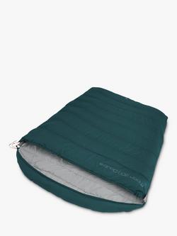Easy Camp Moon 200 Double Sleeping Bag, Green/Teal