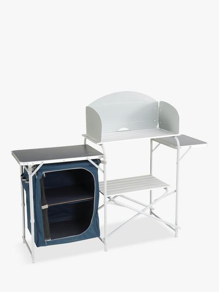 Easy Camp Sarin Camping Table, Grey Multi