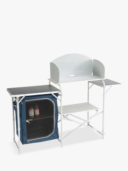Easy Camp Sarin Camping Table - view 2, Grey Multi
